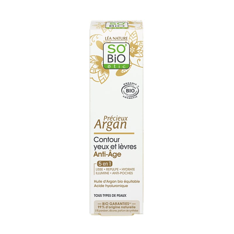 Contorno De Ojos Y Labios Antiedad Argán Bio 15 ml