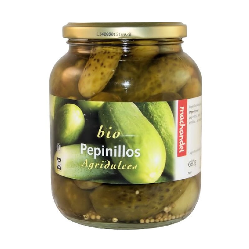 Cetrioli Sottaceto in Agrodolce Bio 680g di Machandel