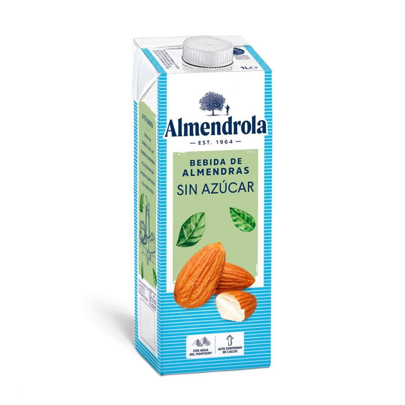 Bebida De Almendras Sin Azúcar 1 L