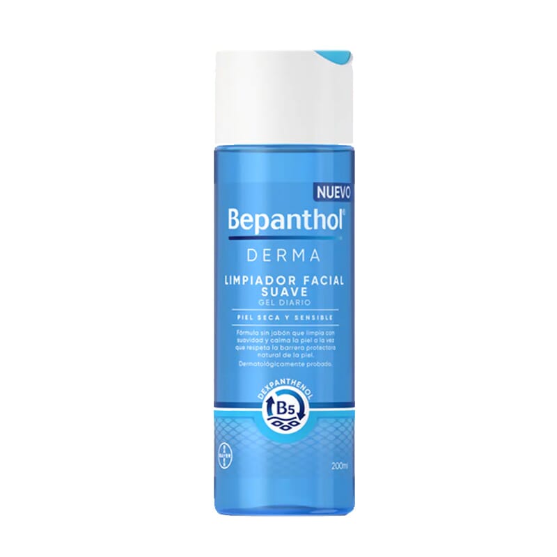 Bepanthol Derma Limpiador Facial Suave 200 ml