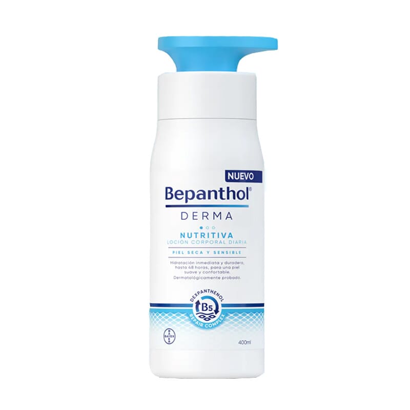 Derma Nutritiva Loción Corporal Diaria 400 ml de Bepanthol