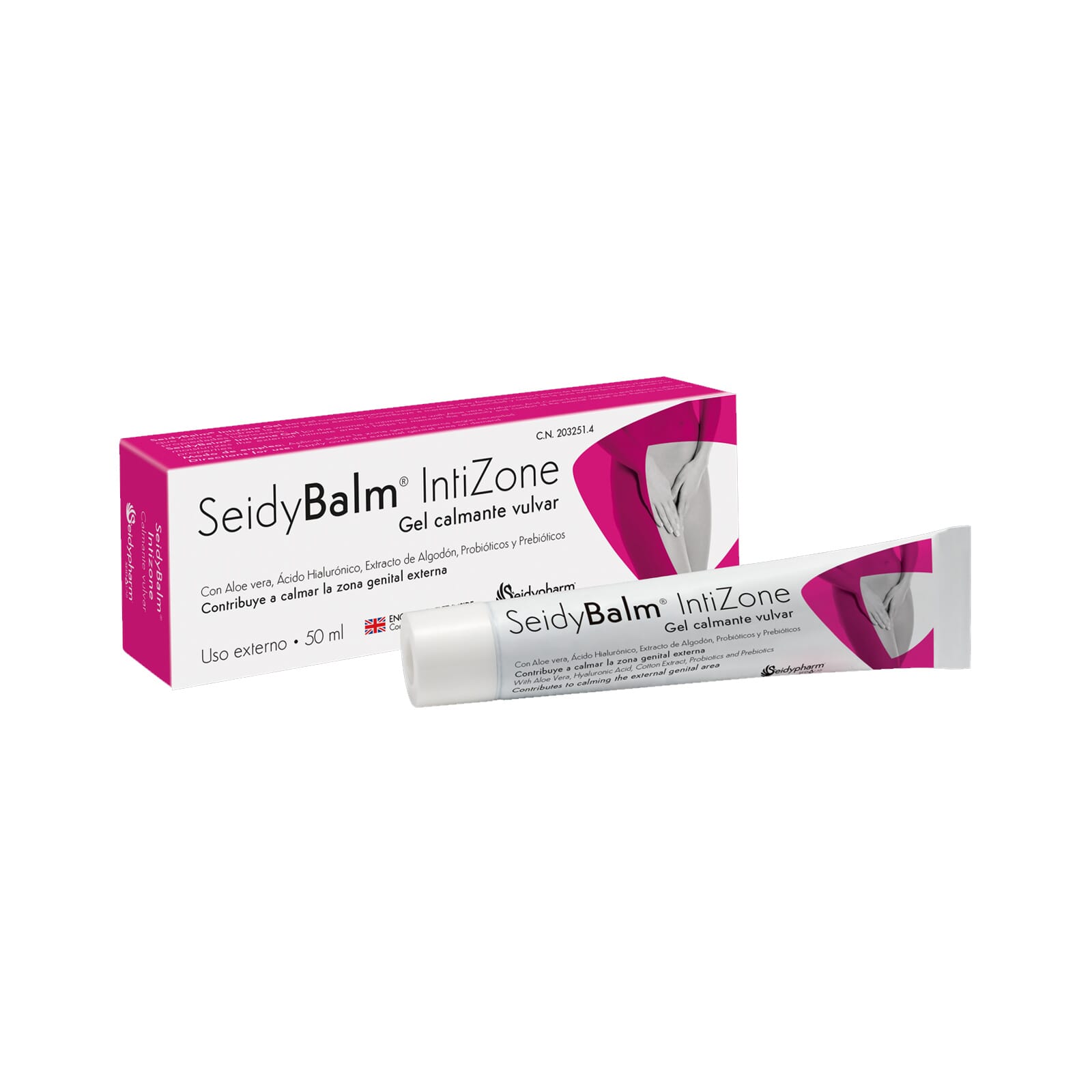 Seidybalm Intizone Gel Calmante Vulvar 50 ml