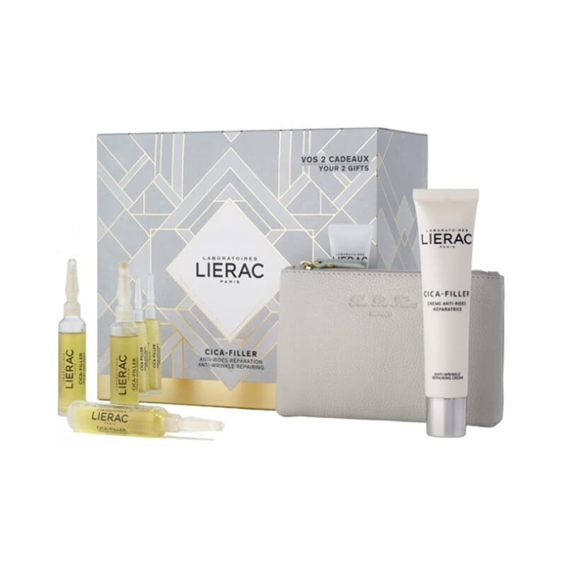 Cofre Cica Filler Ampollas Serum 3 Ud + Crema Antiarrugas 40 ml