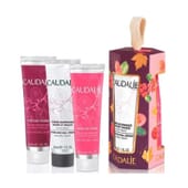 Trío Crema Manos 30 ml + Rose Vigne 30 ml + The Vignes 30 ml - Caudalie