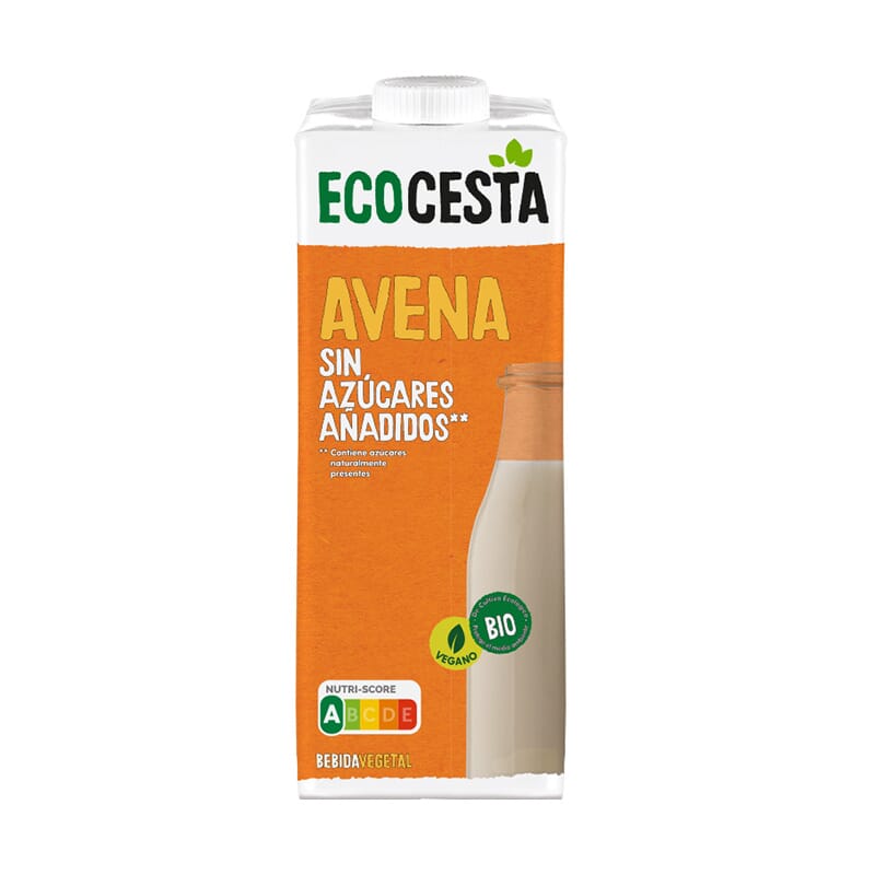 Bebida Vegetal Avena Sin Azúcares Añadidos Bio 1 L