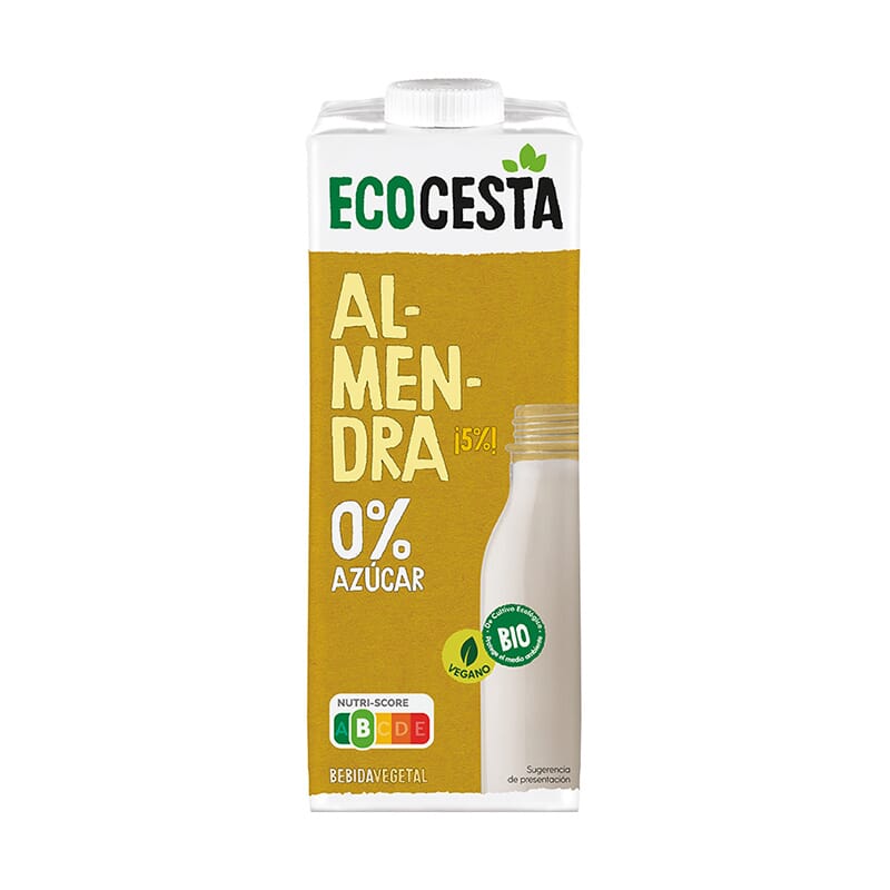 Bebida Vegetal De Almendra Sin Azúcar Bio 1 L