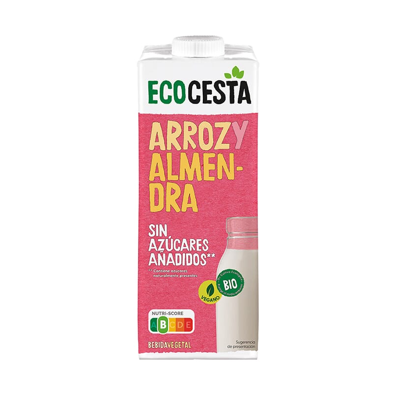 Bebida Vegetal De Arroz Y Almendras Bio 1 L