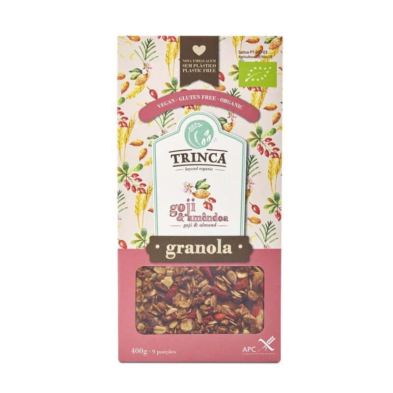 Granola De Bayas De Goji Y Almendras 400g