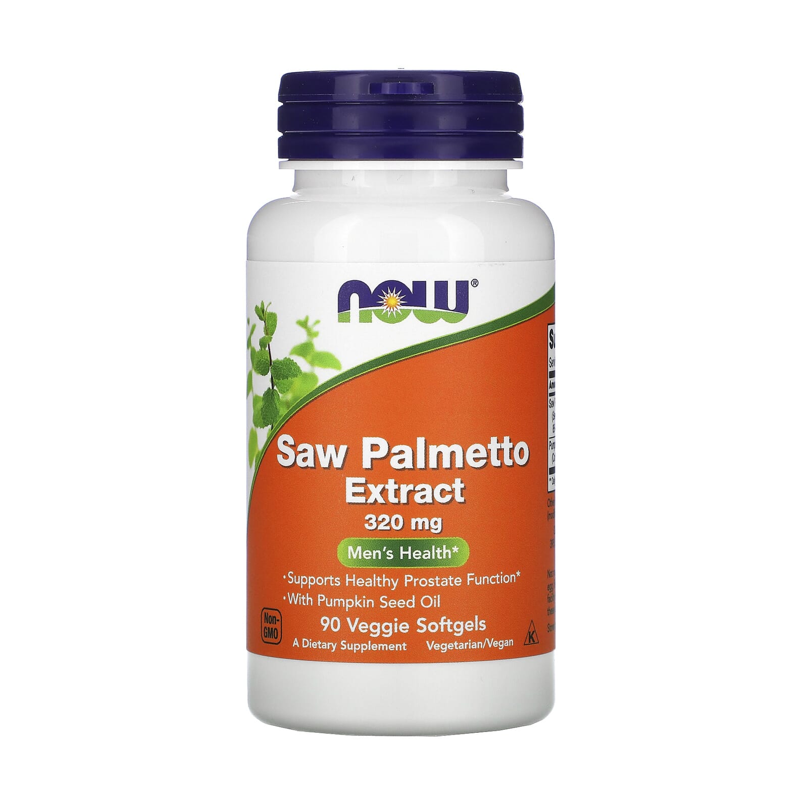 Extracto De Saw Palmetto 320 mg 90 VCaps