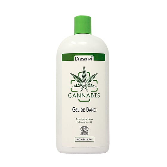 Cannabis Gel De Baño Bio 500 ml de Drasanvi