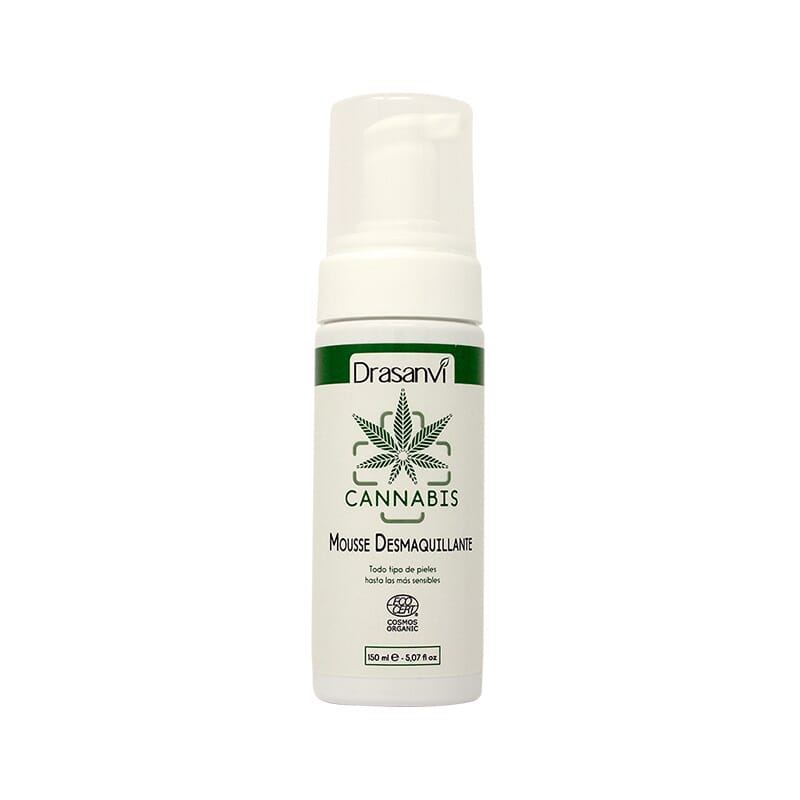 Cannabis Mousse Desmaquillante Bio 150 ml