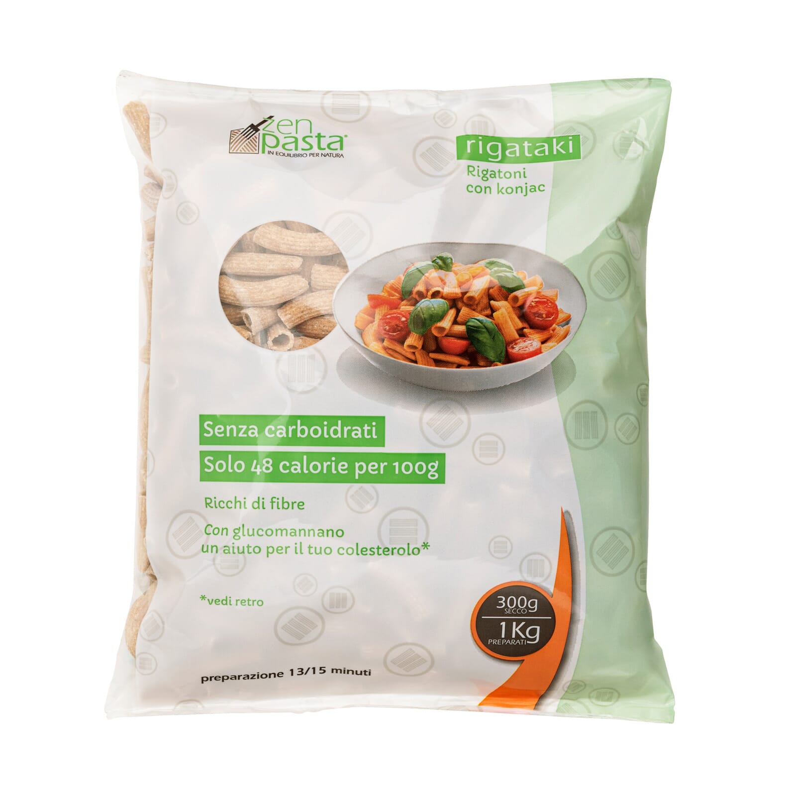 Macarrones De konjac Deshidratado Rigataki 300g