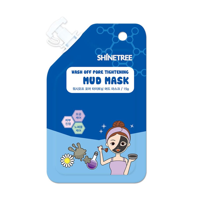 Mud Wash Off Pore Tightening Mask 15g