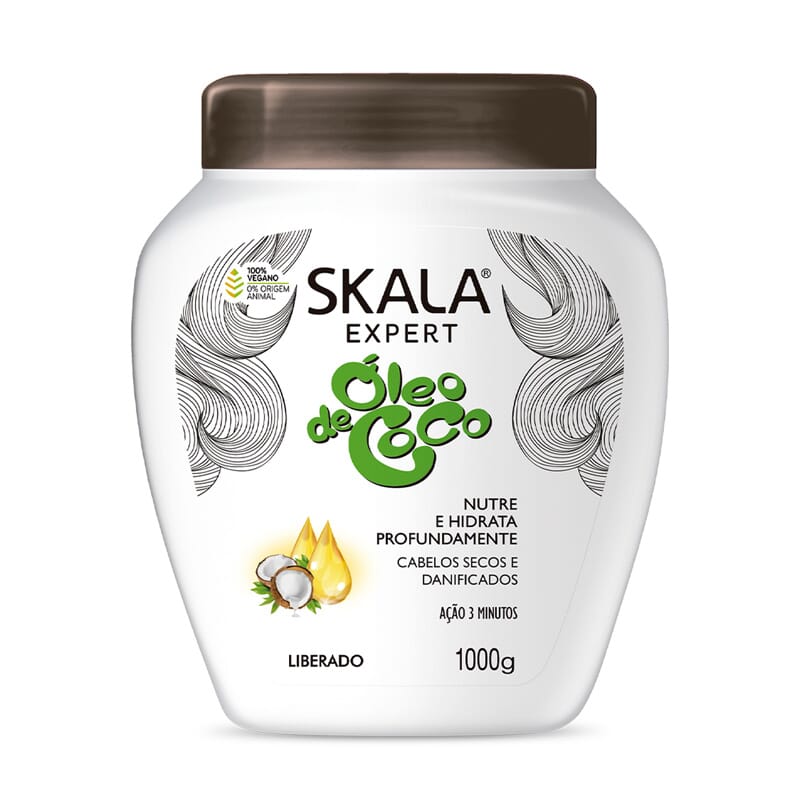 Crema Acondicionadora Aceite De Coco 1000 ml