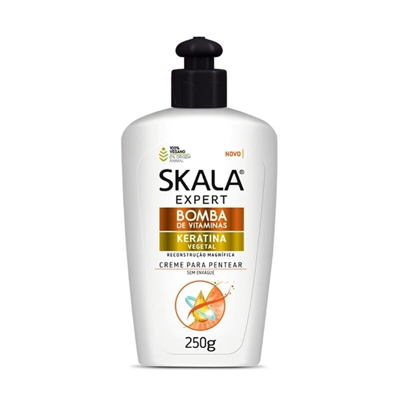 Crema Para Peinar Bomba De Vitaminas Keratina 250g