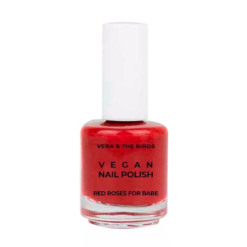 Vegan Nail Polish #Red Roses For Babe