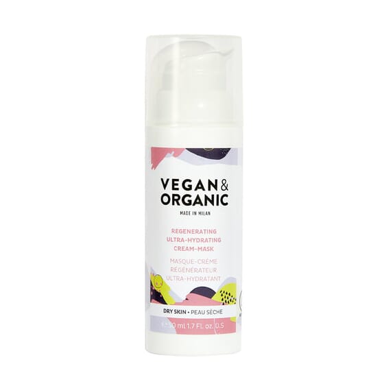Regenerating Ultra-Hydrating Cream-Mask Dry Skin 50 ml von Vegan & Organic