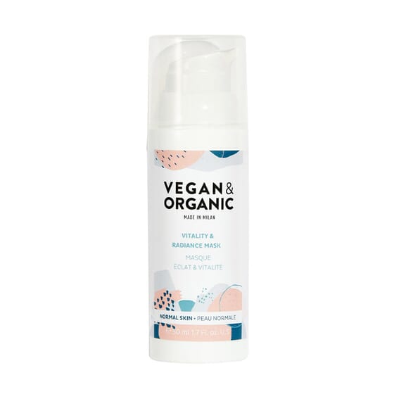 Vitality & Radiance Mask Normal Skin 50 ml da Vegan & Organic