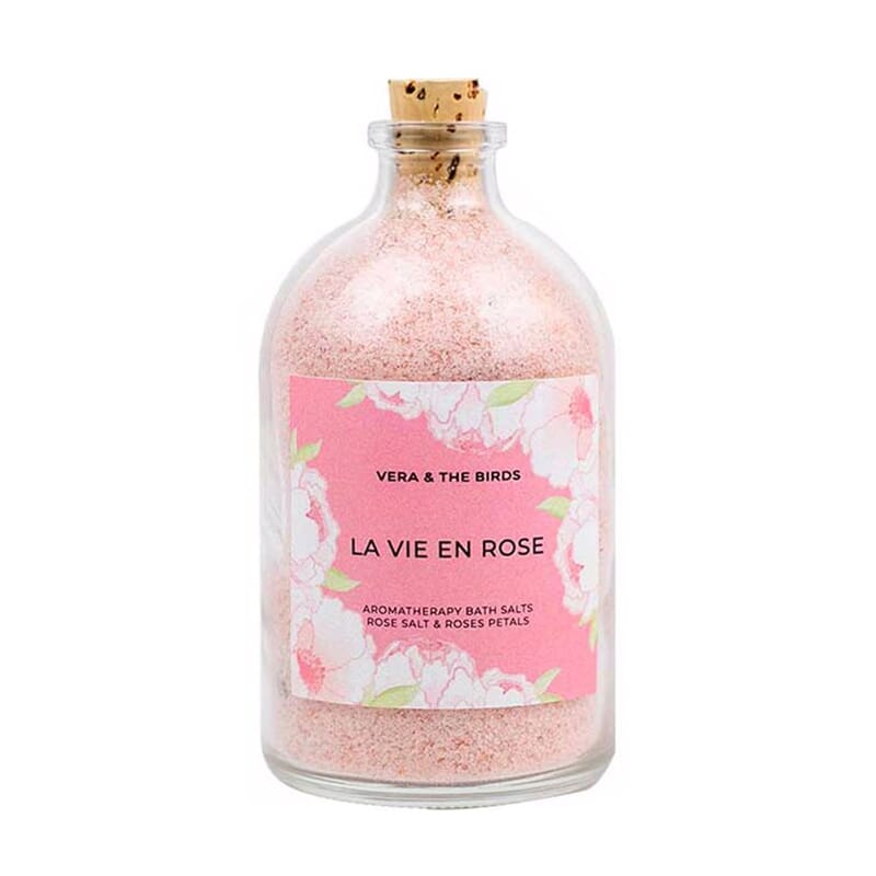 La Vie En Rose Aromatherapy Bath Salts 120g