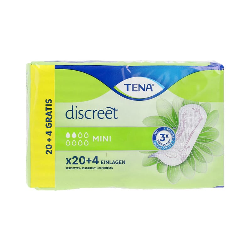 Discreet Kompress Incontinentie Mini 24 Ud