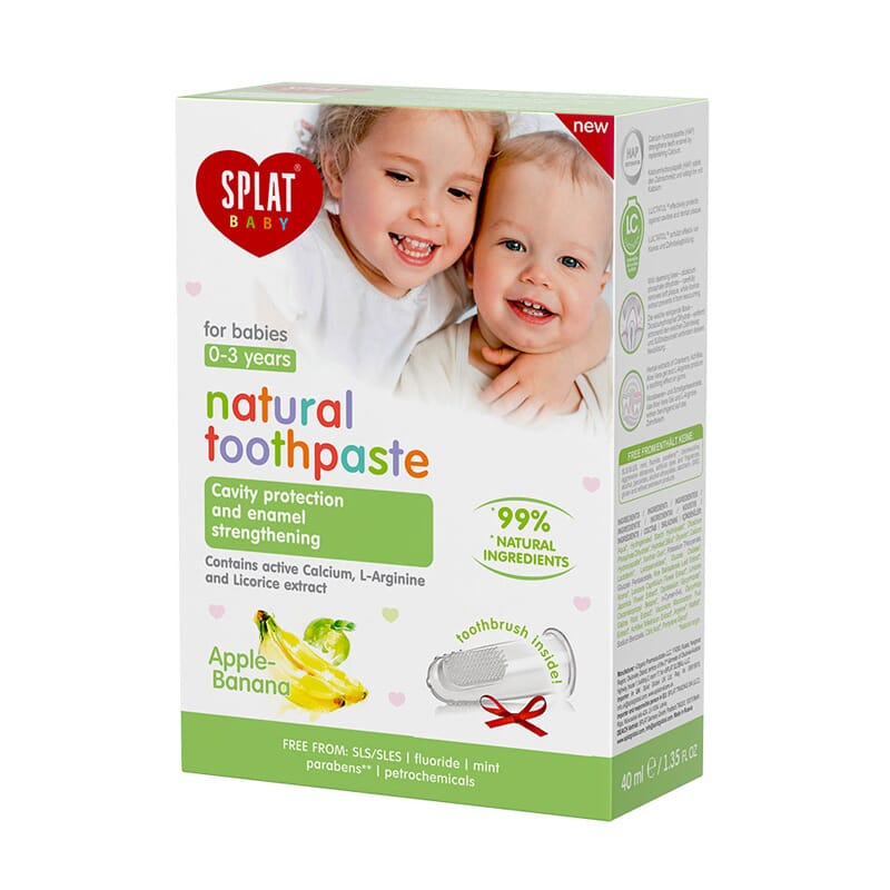 Splat Baby Apple & Banana Dentífrico 40g