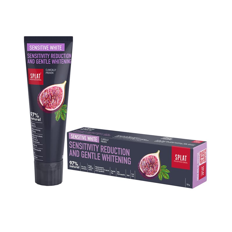 Splat Sensitive White Dentífrico 125g