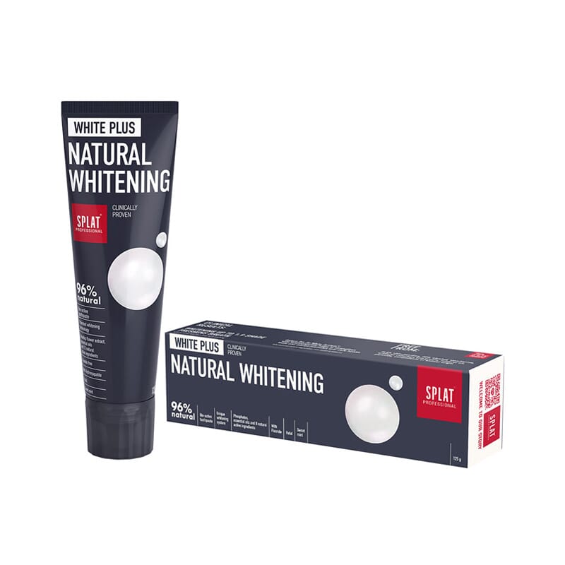 Splat White Plus Dentífrico 125g