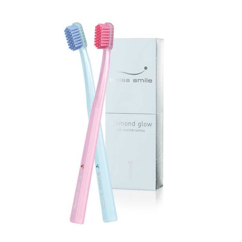 Diamong Glow Cepillo #Rose Quartz + Cepillo #Serenity Ice Blue