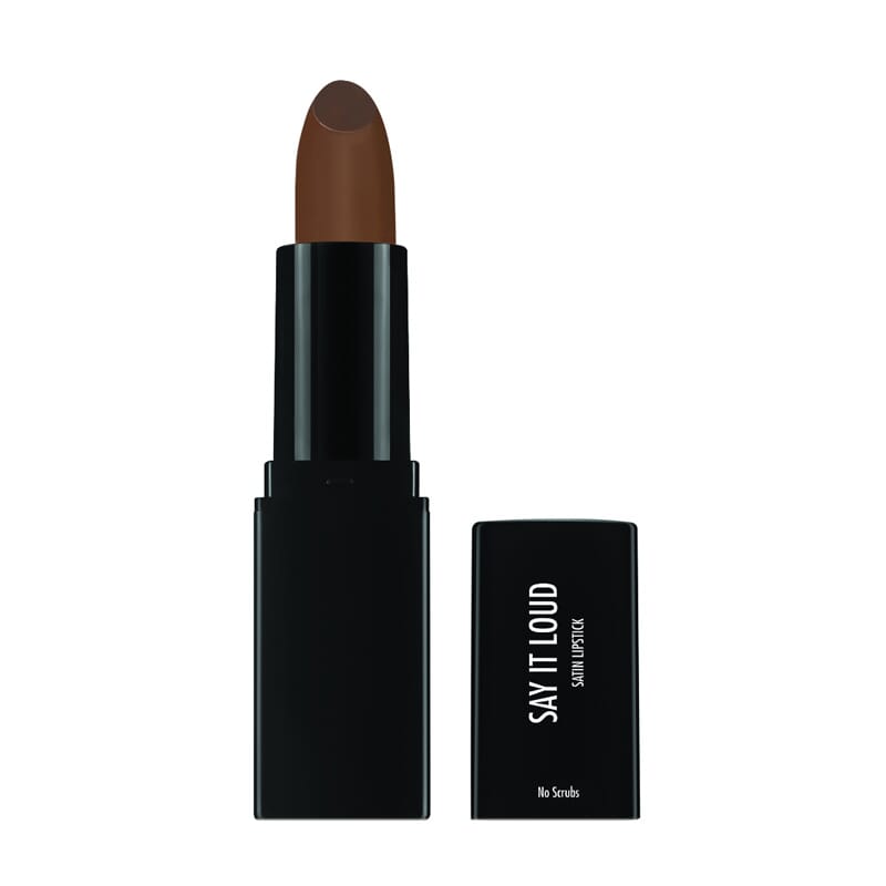 Say It Loud Satin Lipstick #No Scrubs