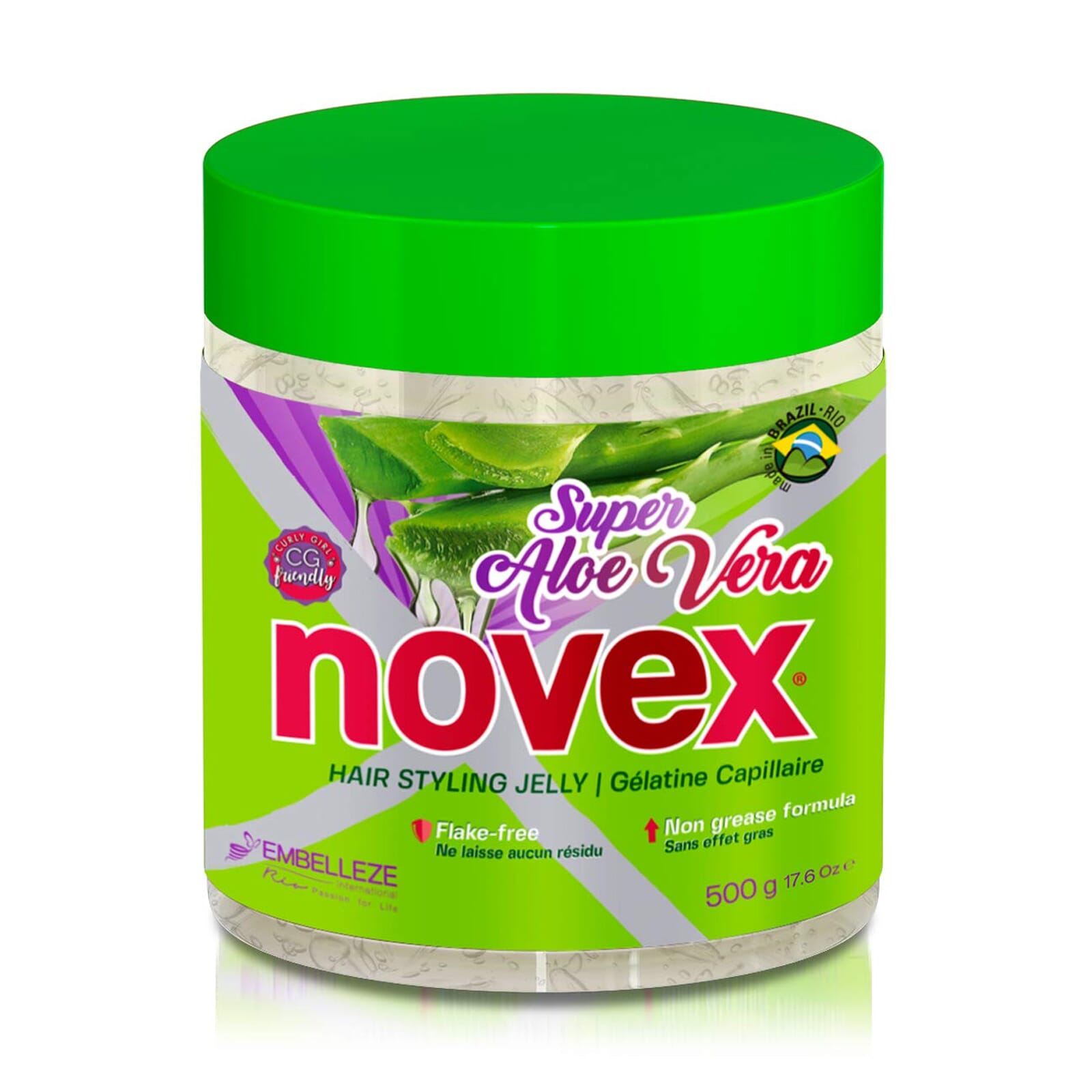 Super Aloe Vera Gelatina Fixadora Capilar 500g