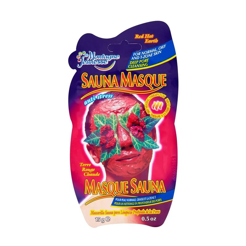 Mascarilla Facial Red Hot Earth Sauna