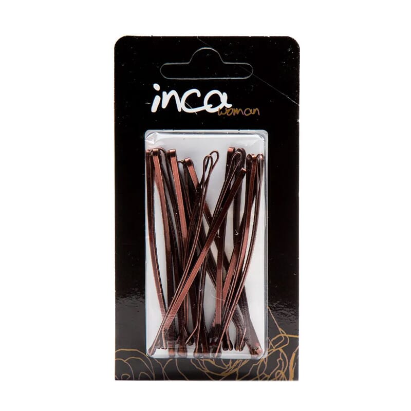 Horquillas 7 cm #Castaño 20 Uds