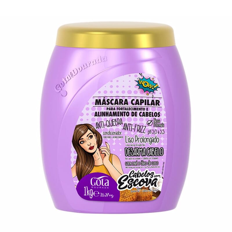 Legítima Mascarilla Capilar Fotalecedora Cabellos Alisador 1 Kg