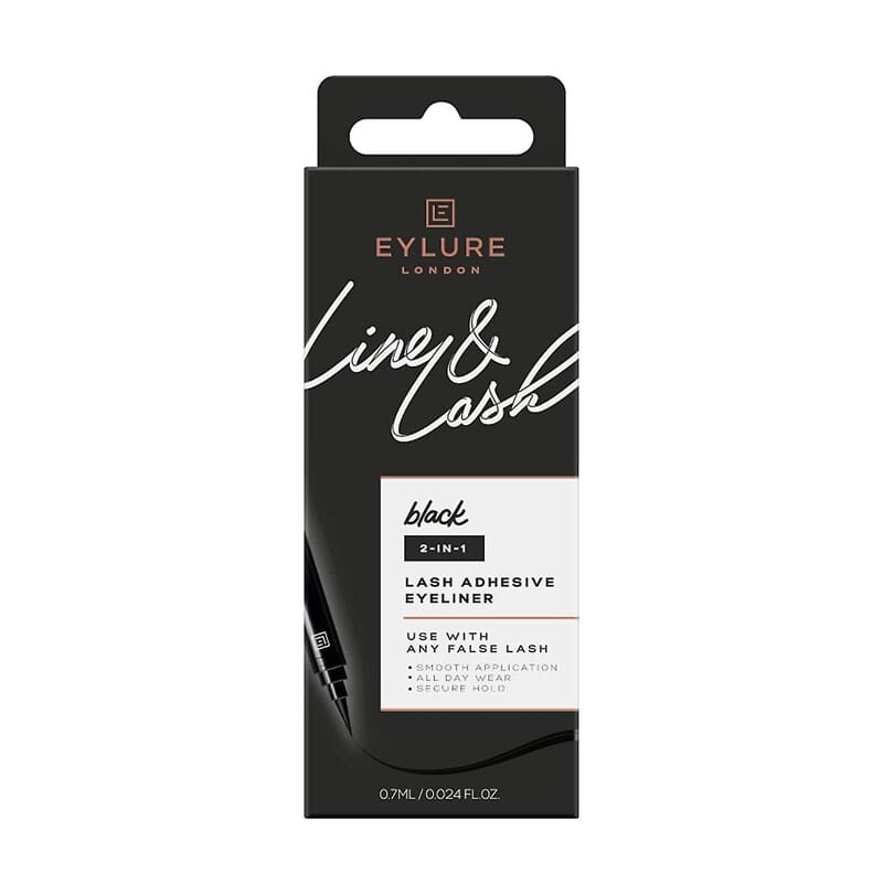 Line & Lash 2-In-1 Lash Adhesive Eyeliner #Black Noir