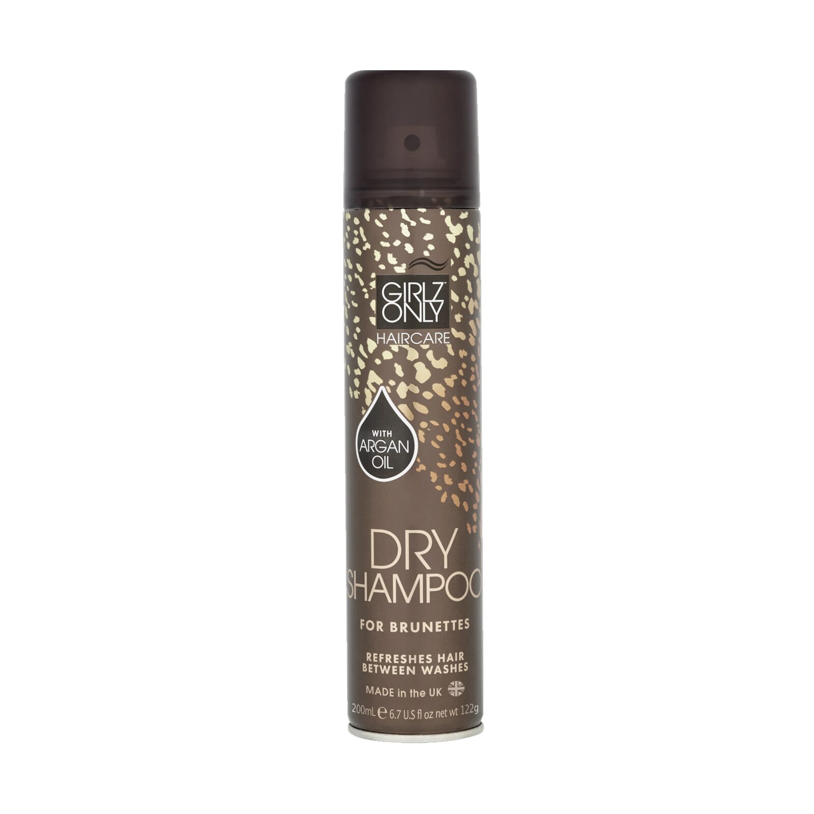 Dry Shampoo For Brunettes With Argan Oil 400 ml da Girlz Only