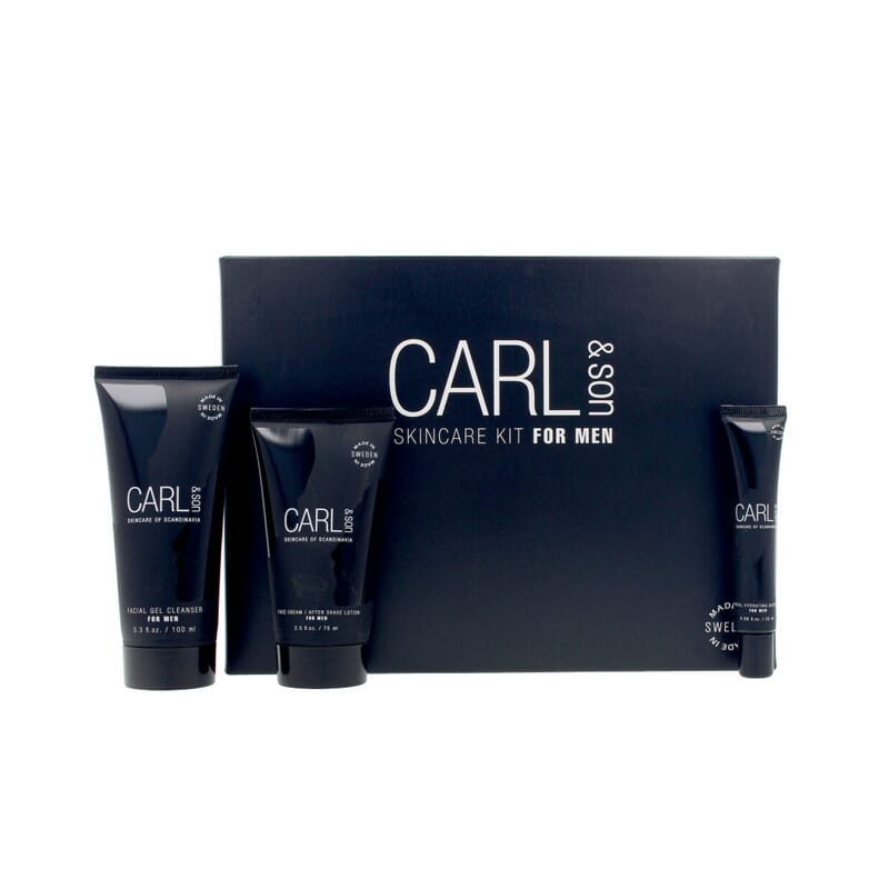 Skincare Kit For Men Lote Gel + Cream + Contour