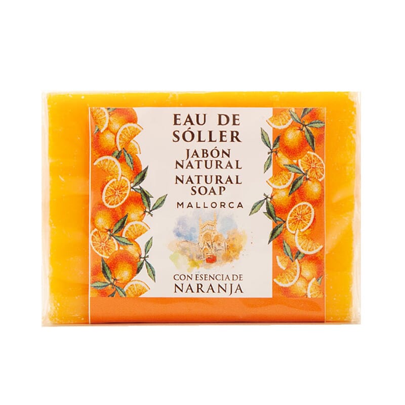 Eau De Sóller Jabón Natural Esencia De Naranja