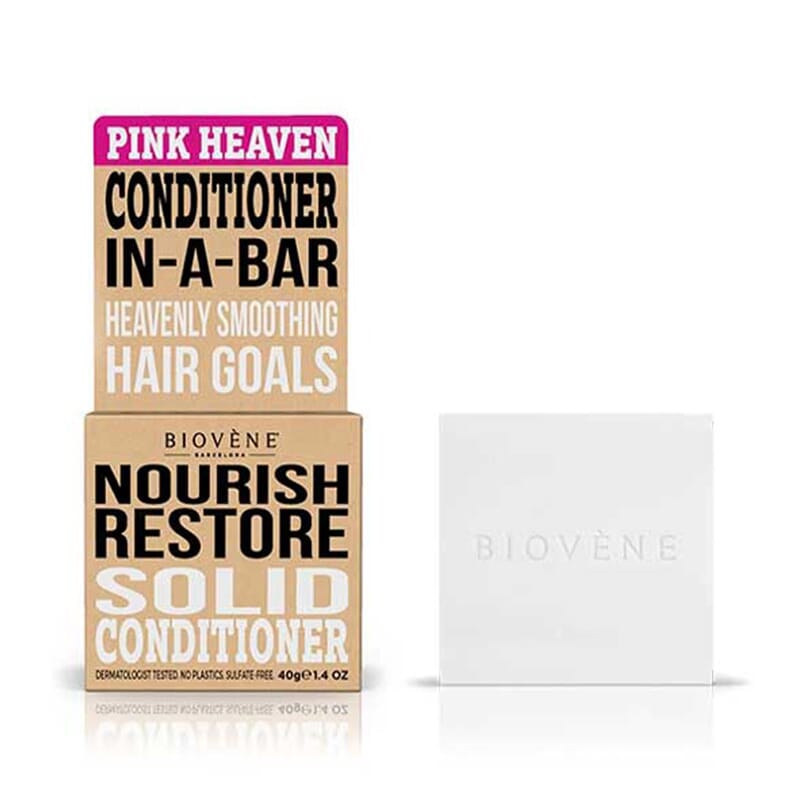 Pink Heaven Nourish Restore Solid Conditioner Bar 40g