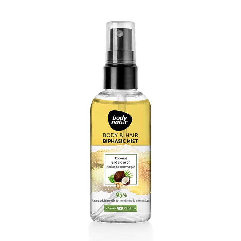 Body & Hair Biphasic Mist Aceite De Coco Y Argán 100 ml