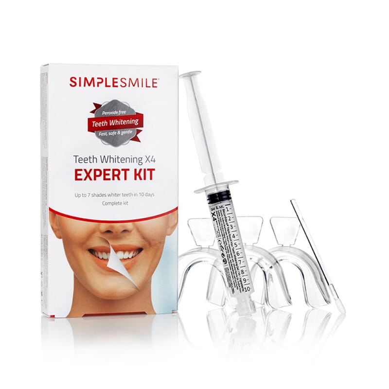 Simplesmileâ® Teeth Whitening X4 Expert Kit