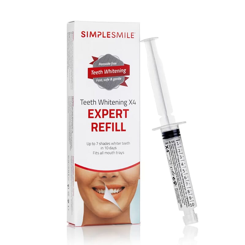 Simplesmileâ® Teeth Whitening X4 Expert Refill