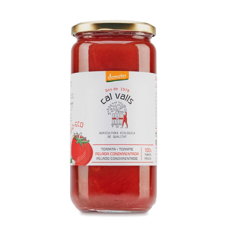 Pomodori pelati interi conditi biologici Demeter 660g