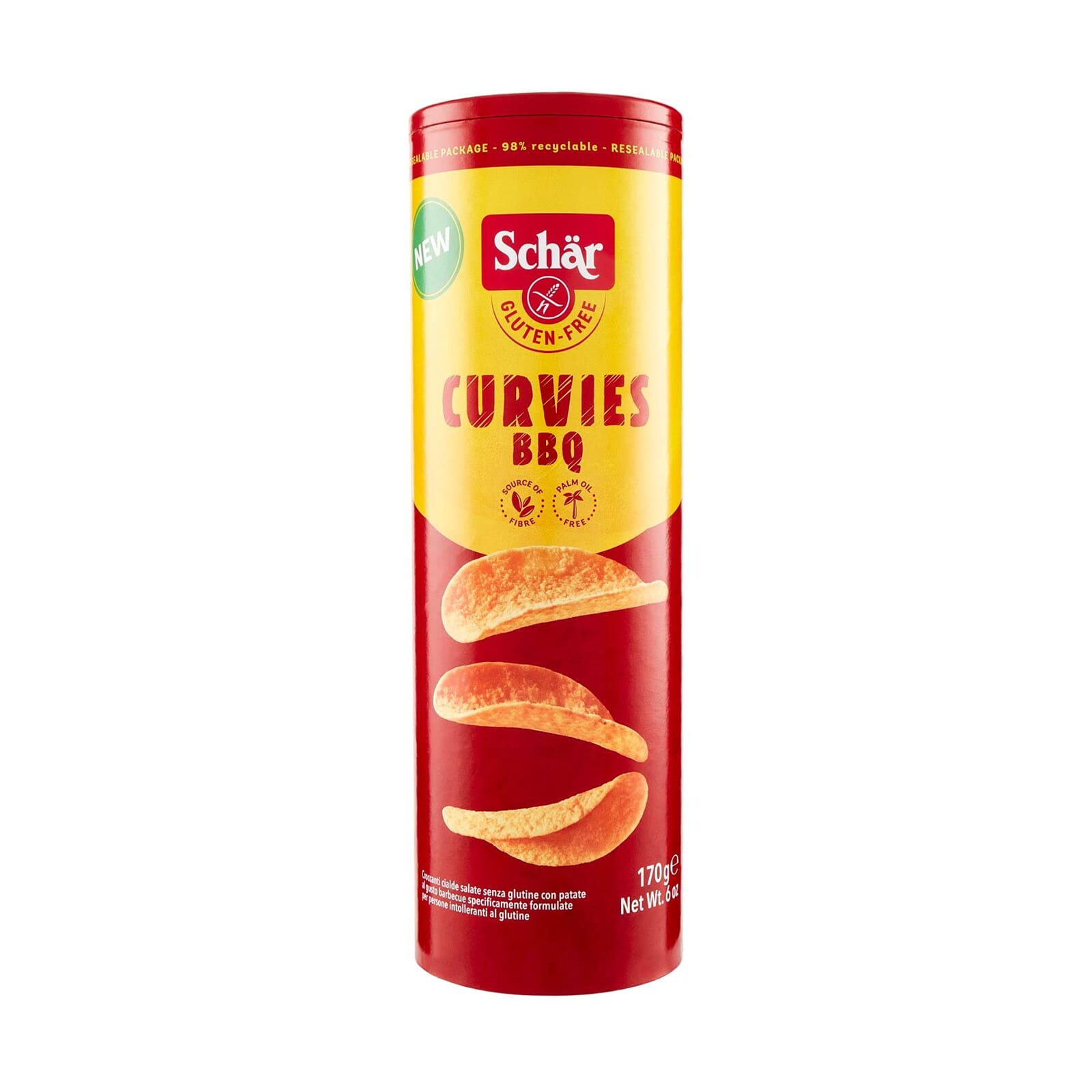 Curvies BBQ Sin Gluten 170g