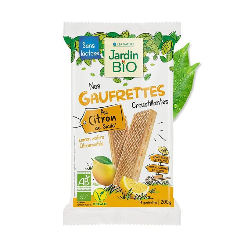 Waffers De Limón Bio 200g