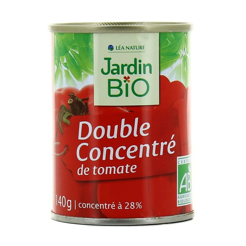 Doble Concentrado De Tomate Bio 140g