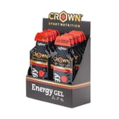 Energy Gel + Koffein 40g 12 St von Crown Sport Nutrition