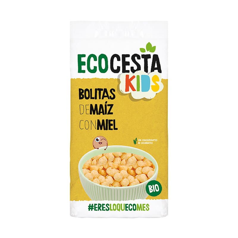 Kids Bolitas De Maíz Con Miel Bio 400g