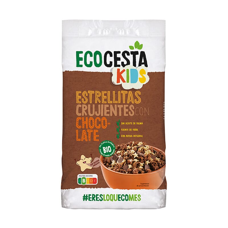 Kids Estrellitas Crujientes Con Chocolate Bio 375g