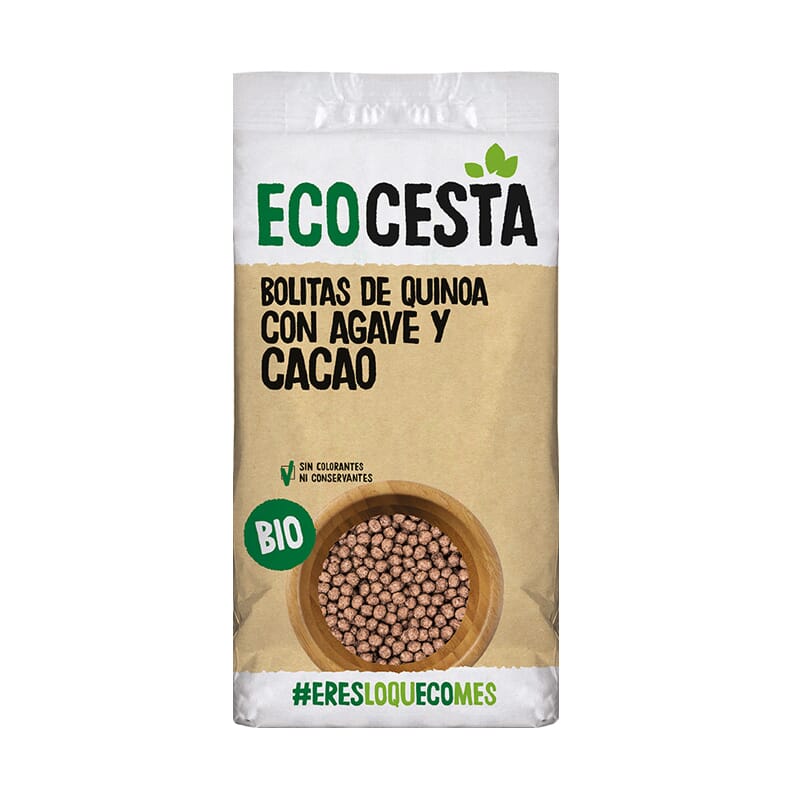 Bolitas De Quinoa Con Agave Y Cacao Bio 300g