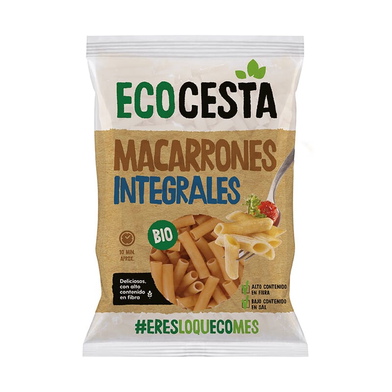 Macarrones Integrales Bio 500g